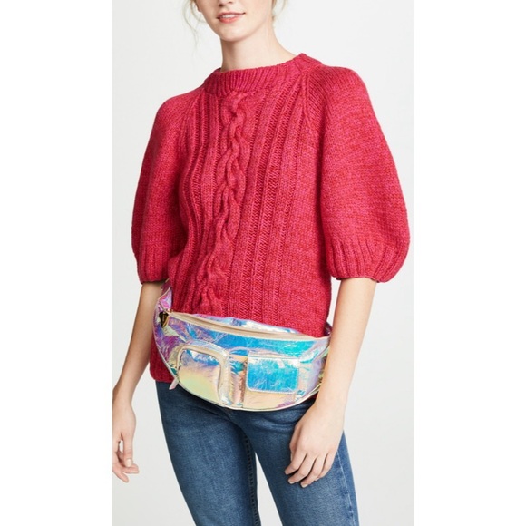 Avec La Troupe Major Hologram Convertible Belt Bag - Picture 4 of 9